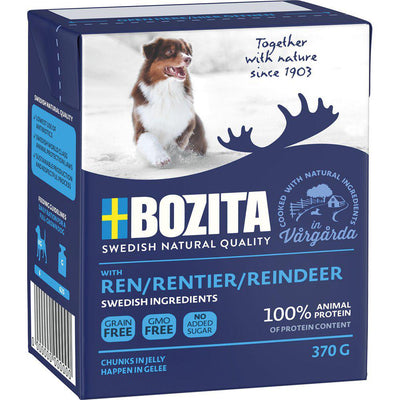 Bozita Naturals Reindeer 370gr 6-pack Tetra