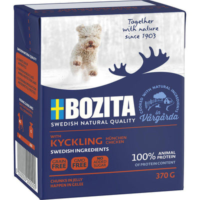 Bozita Naturals Tender Chicken 370gr 6-pack Tetra