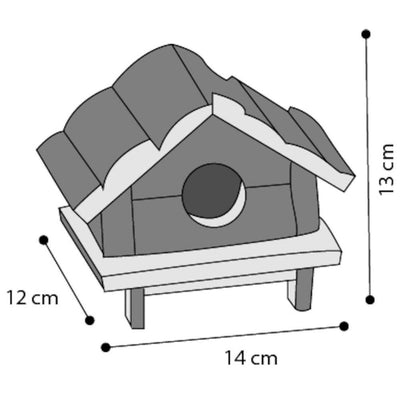 Hamsterhus Trä Hudson Bay