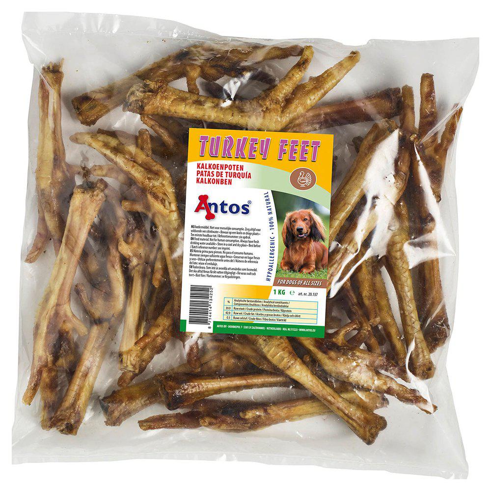 Hundsnacks Kalkonben 1kg