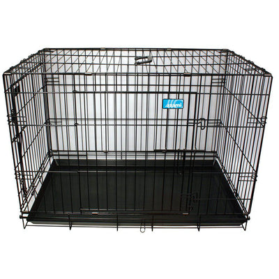 Hundtransportbur Svart 124x76x83cm