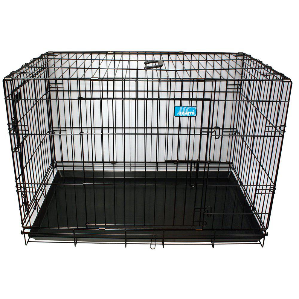 Hundtransportbur Svart 62x44.5x51.5cm