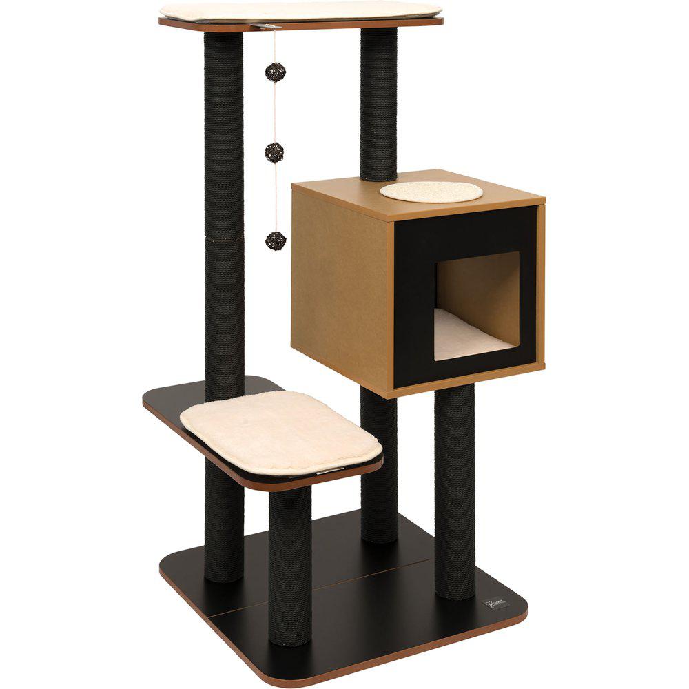 Klösmöbel Vesper Cat Furniture V-high Base Svart