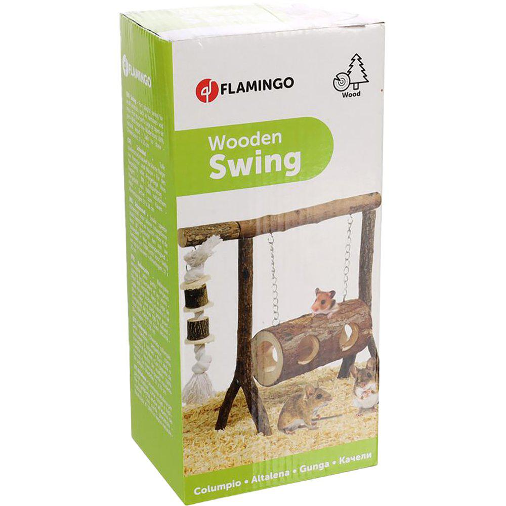 Lekplats Trä Hamster Swing