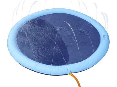 Pet pad splash sprinkler