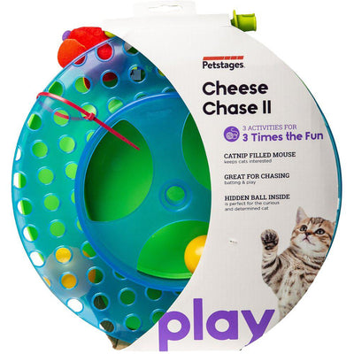 Petstages Kattleksak Cheese Chase