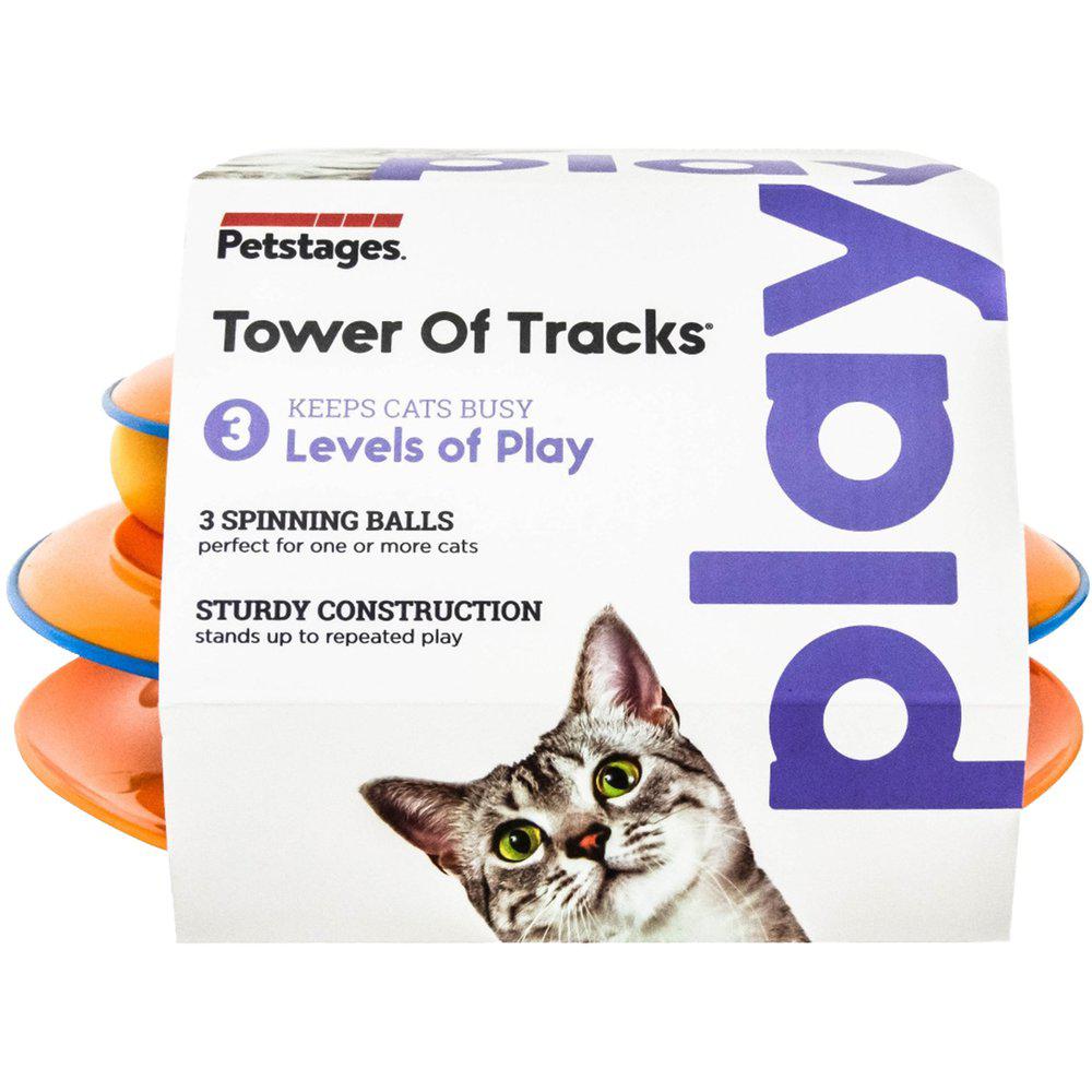 Petstages Kattleksak Tower Of Tracks