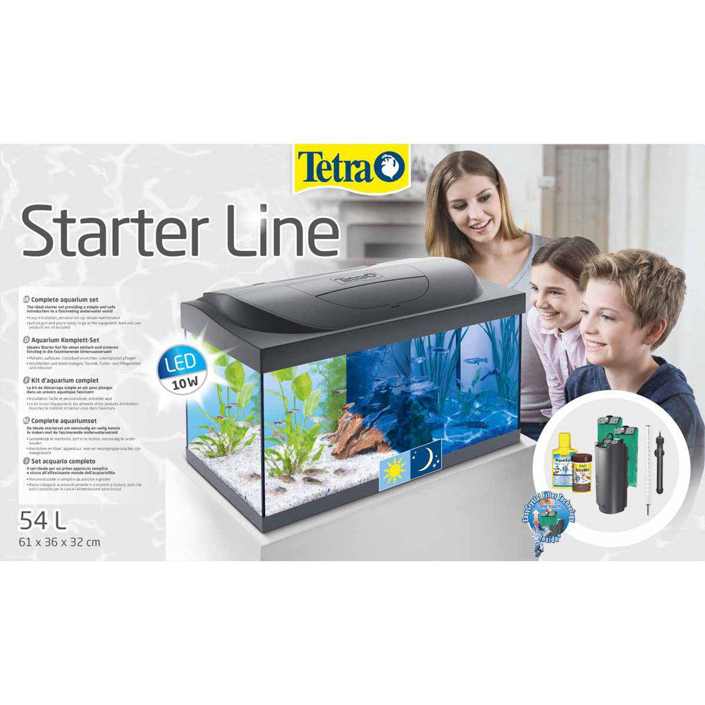 Tetra Starter Line Led Svart 54l