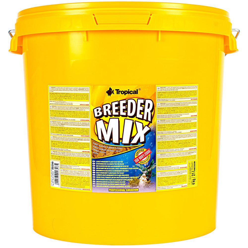 Tropical Breeder Mix 21liter/4kg