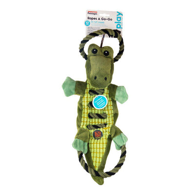 Petstages Hundleksak Ropes-a-go-go Gator 55cm