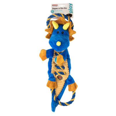 Petstages Hundleksak Ropes-a-go-go Dragon 55cm